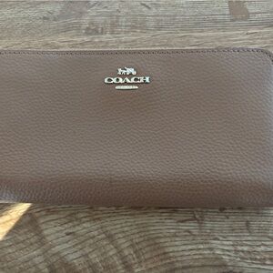 Coach Brown Leather Wallet